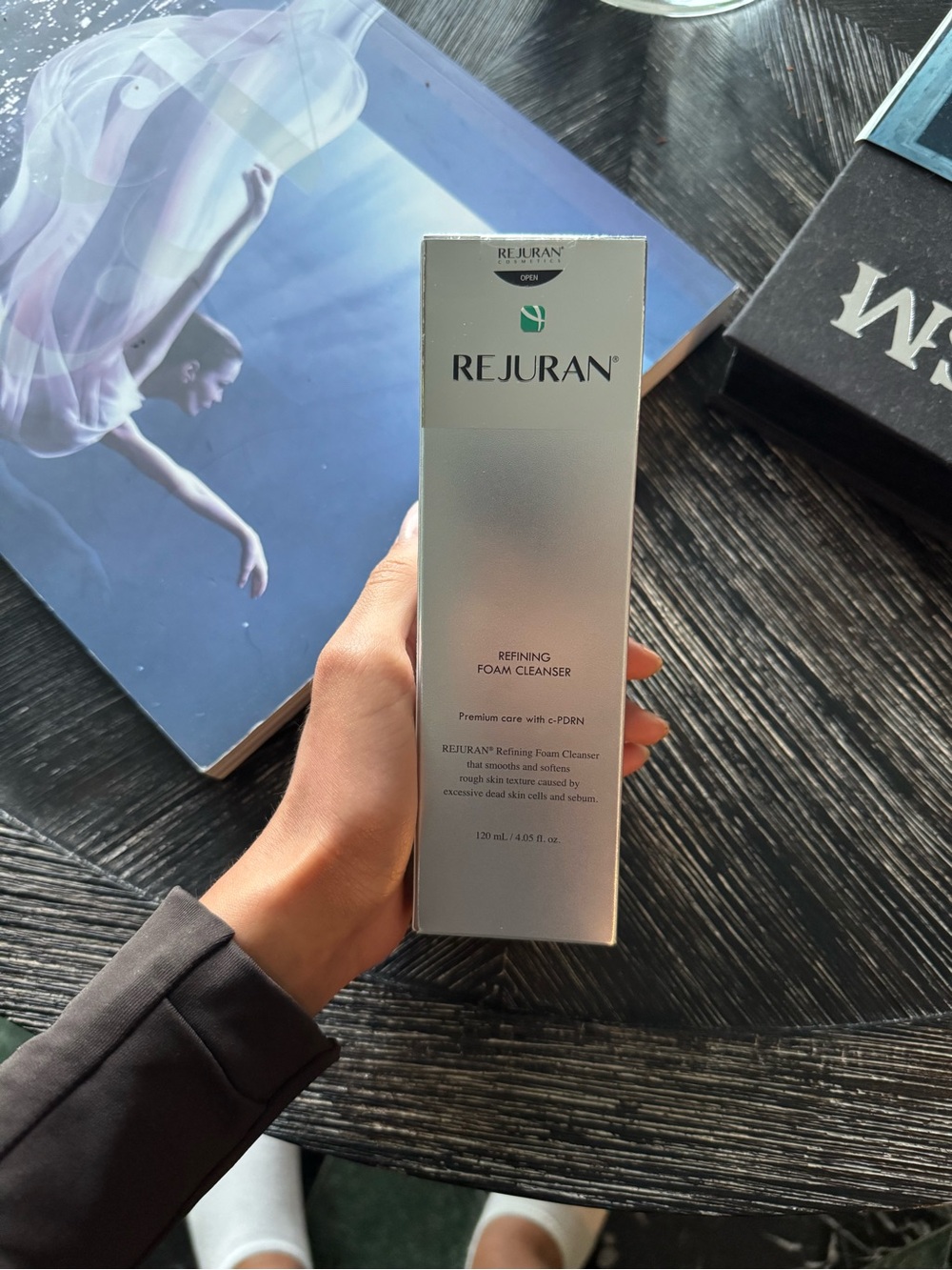 REJURAN Refining Foam Cleanser 120 mL c-PDRN Brand New Sealed